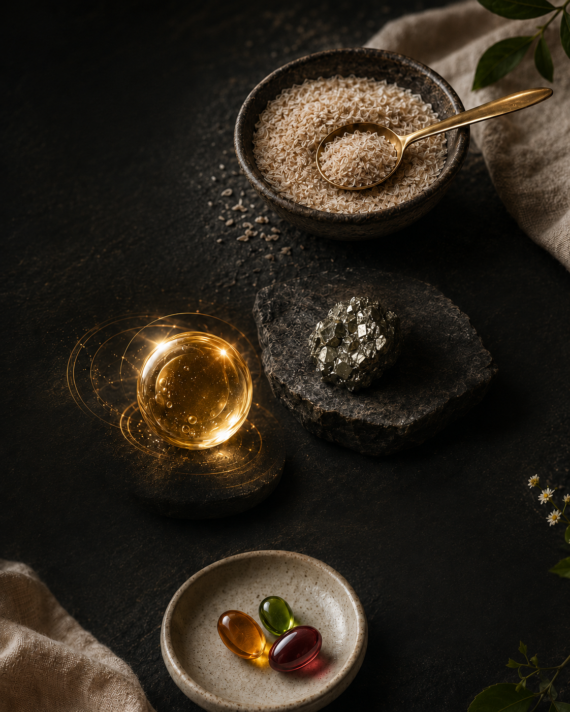 Ingredientes naturais do Natura GLP-1